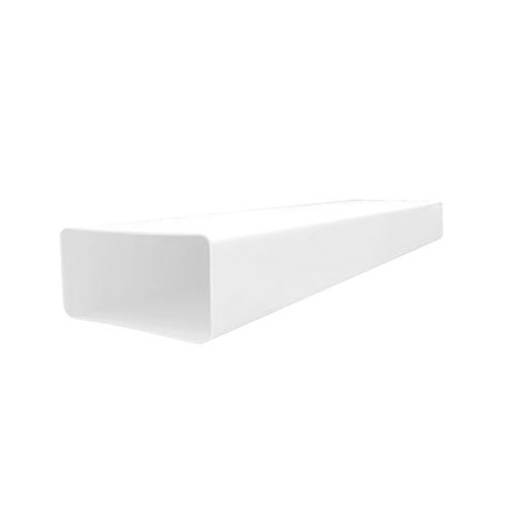 Conducto rectangular de plástico