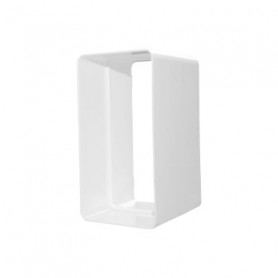 Empalme rectangular de plástico