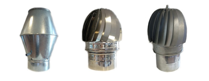 Sombreretes de Chimenea: Antirevoco y Extractores | Controlaire